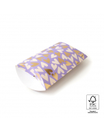 P47.104.033 Pillow boxes - Medium - Hearts Lilac