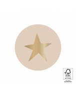 P74.217.250 Stickers - Star Gold - Beige