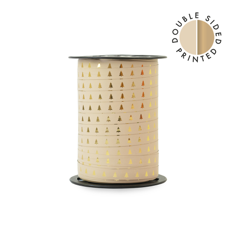 P39.319.180 X-mas Paporlene - Tree - Beige - Gold