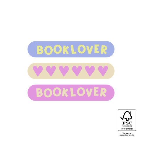 P74.465.250 Stickers Multi - Booklover