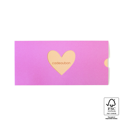 P77.018.020 Gift Cards - Heart - NL - Pink/Orange
