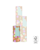 P15.325.030 Inpakpapier - Big Confetti Camel - Pistache