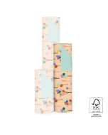 P15.341.050 Inpakpapier - Balloons Peach - Pistache