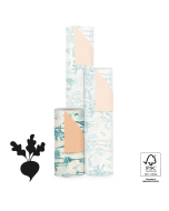 P15.350.030 Inpakpapier - Vintage Jungle Green - Peach