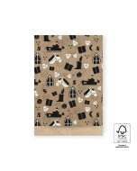 P33.318.017 Sint Cadeauzakjes - Illustratie Craft - 17 x 25 cm