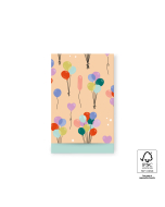P43.341.012 Cadeauzakjes - Balloons Peach - Pistache - 12 x 19 cm
