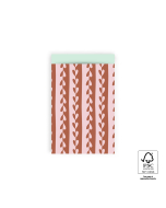 P43.354.012 Cadeauzakjes - Hearts Mini - Pastel Mint - 12 x 19 cm