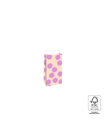 P44.092.007 Blokbodemzakken - Smile Pink - 7 x 4 x 13 cm