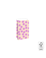 P44.092.012 Blokbodemzakken - Smile Pink - 12 x 7 x 19 cm