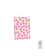 P44.092.017 Blokbodemzakken - Smile Pink - 17 x 10 x 25 cm