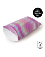 P47.106.040 Pillow boxes - Large - Holographic Pink