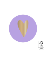 P74.323.250 Stickers - Heart - Lilac