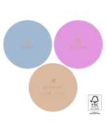 P74.428.250 Stickers Multi - Text Gold