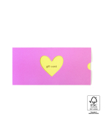 P77.019.020 Gift Cards - Heart - EN - Pink/Yellow