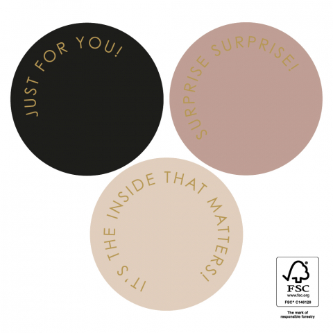 P74.339.250 Stickers Multi - Modern Gold Taupe